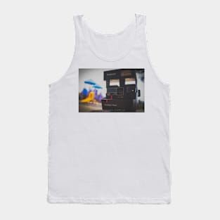 Vintage Polaroid Camera Tank Top